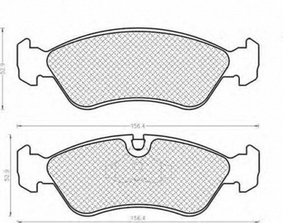 MAGNETI MARELLI 430216170397 -  Комплект тормозных колодок, дисковый тормоз